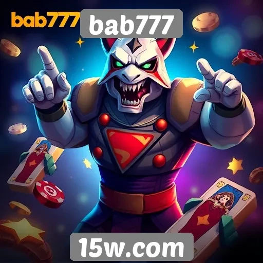 Variedade de jogos disponíveis no site bab777